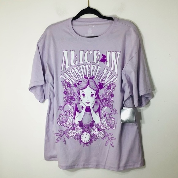 Alice in Wonderland Disney Top Small Purple - Picture 5 of 5